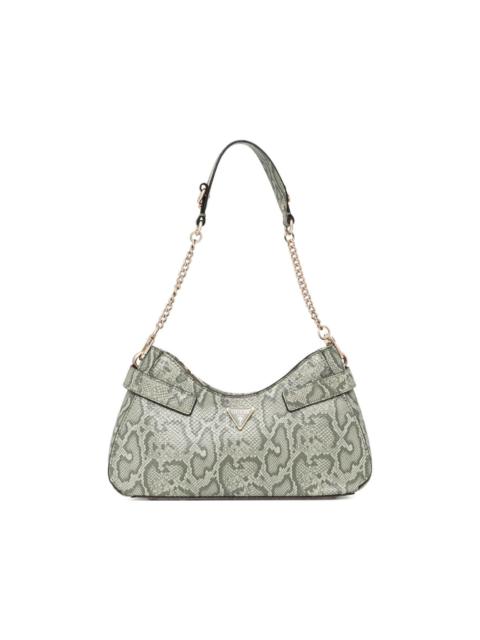 Serenova snake-print shoulder bag