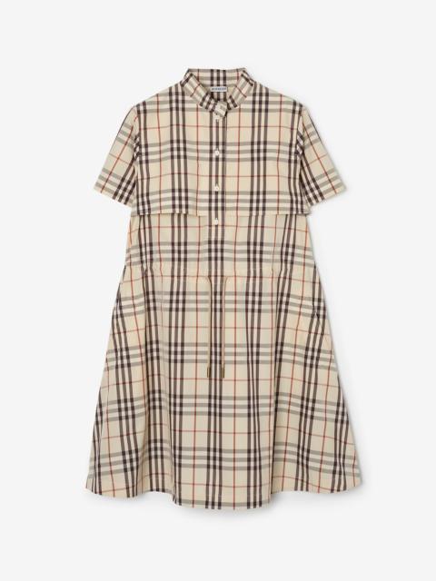 Check Cotton Dress