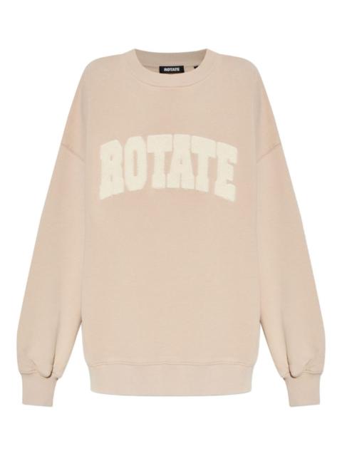 logo-appliqué sweatshirt