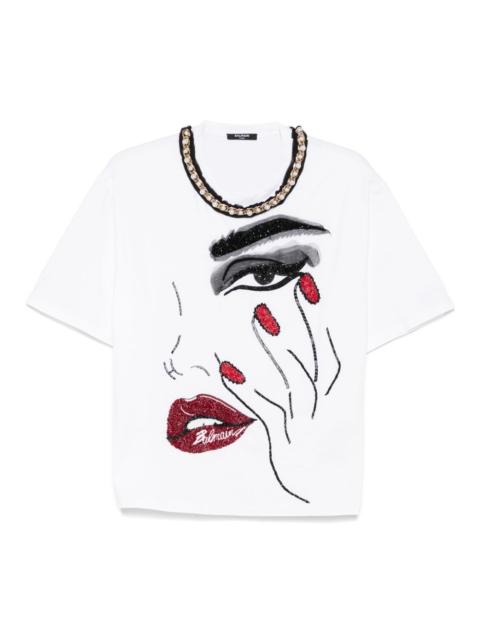 embellished T-shirt