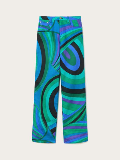 IRIDE PRINT PANTS