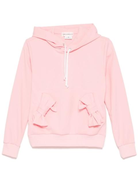 bow hoodie