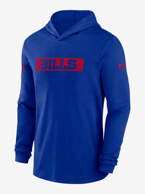 Buffalo Bills Sideline Men's Nike Dri-FIT NFL Long-Sleeve Hooded Top