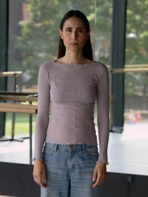 Pama Long Sleeve Tee - Fine Organic Cotton Rib