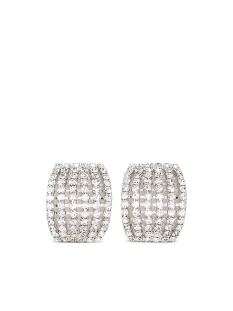 crystal-embellished earrings