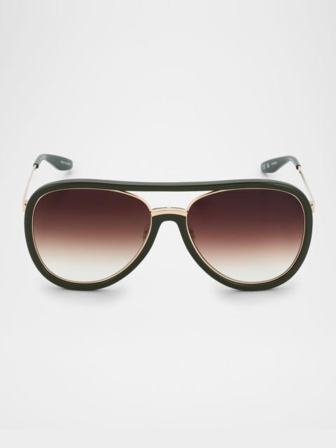 Fossett Aviator Sunglasses