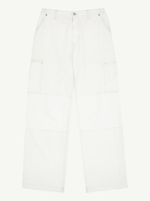 Numeric Signature Cotton Canvas Trousers