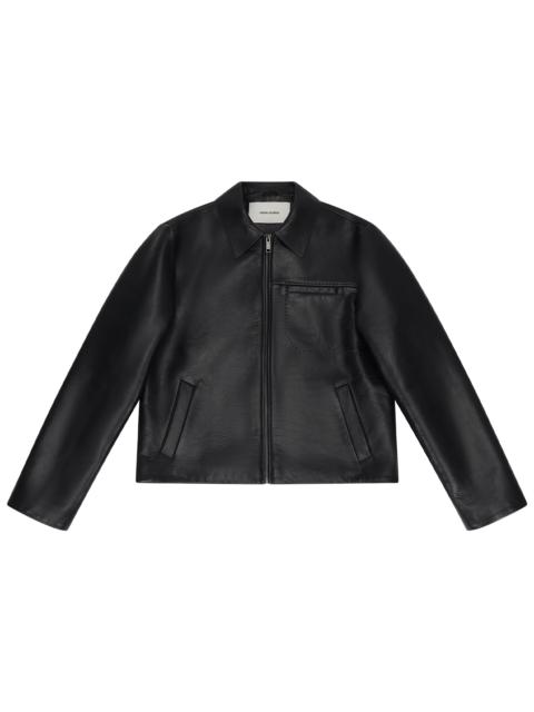 COREHIDE JACKET BLACK LEATHER