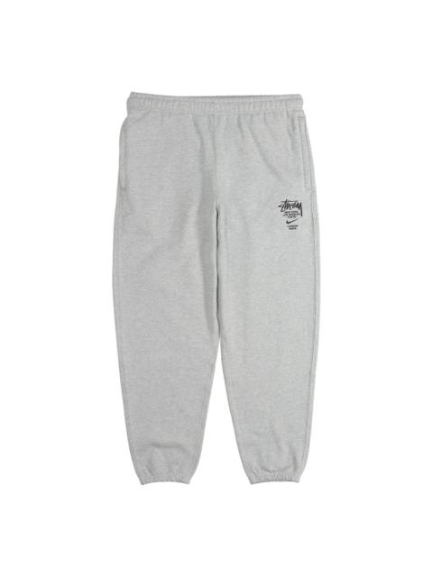Stussy x Nike NRG ZR Fleece Pants 'Heather Grey' DC4228-050
