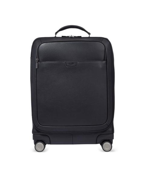 Come de Lancel leather cabin suitcase