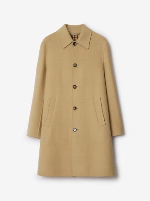 Mid-length Wool Car Coat