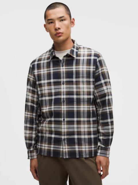 Brushed Woven Overshirt