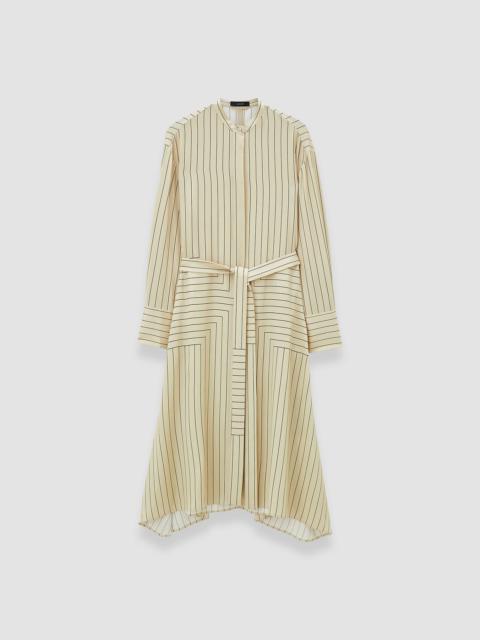 Orlana Geometric Print Silk Dress