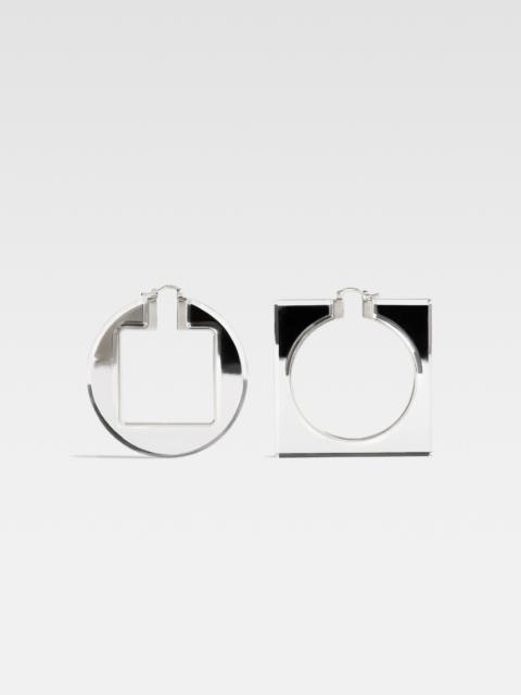 The Rond Carré hoops earrings