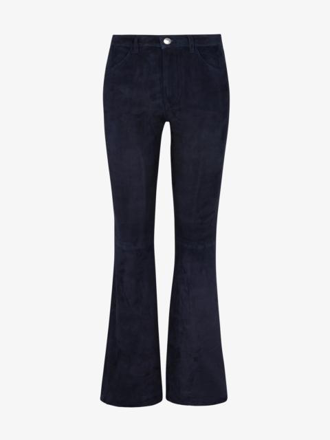 SUEDE 5 POCKET MICRO FLARE