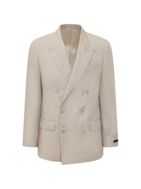 x David Beckham double-breasted blazer