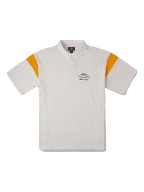 Converse Retro Polo Shirt 'White' 10026173-A01