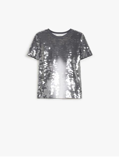 Sequinned T-shirt