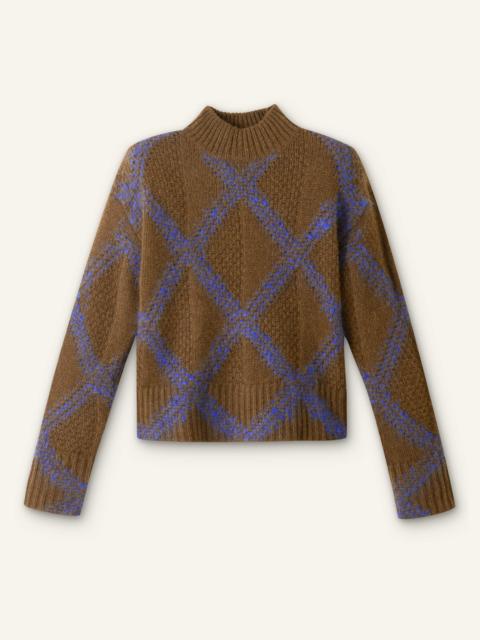 Straight Argyle Sweater