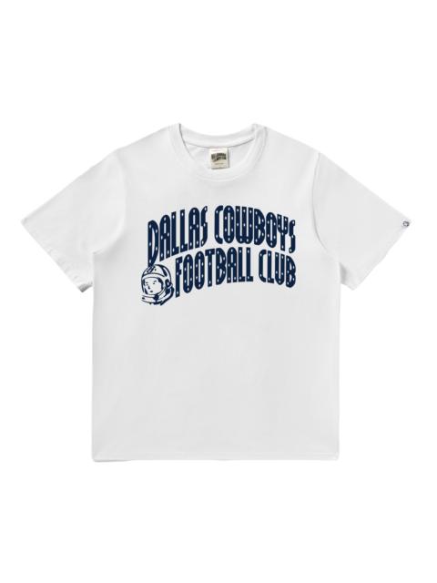 DALLAS COWBOYS CURVE LOGO SS WHITE TEE