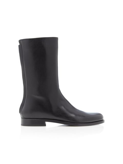 Achille Leather Boots black