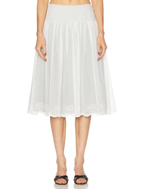 Petal Lady Length Skirt