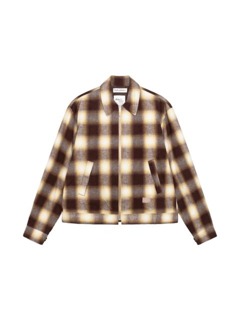 Stussy x Our Legacy Work Shop Blouson Flannel Jacket Nebraska Flannel Plaid
