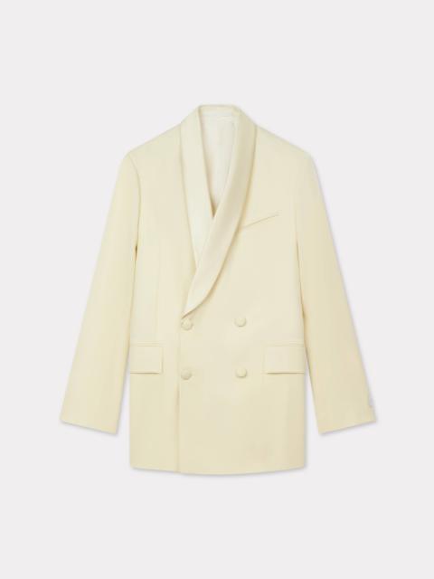 Shawl collar blazer in virgin wool