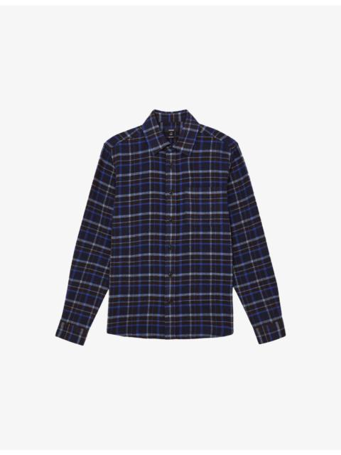 Sam Checked Woven Overshirt