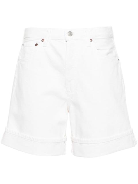 Dame wide-leg denim shorts