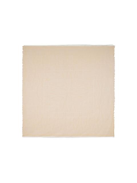 paisley-jacquard scarf