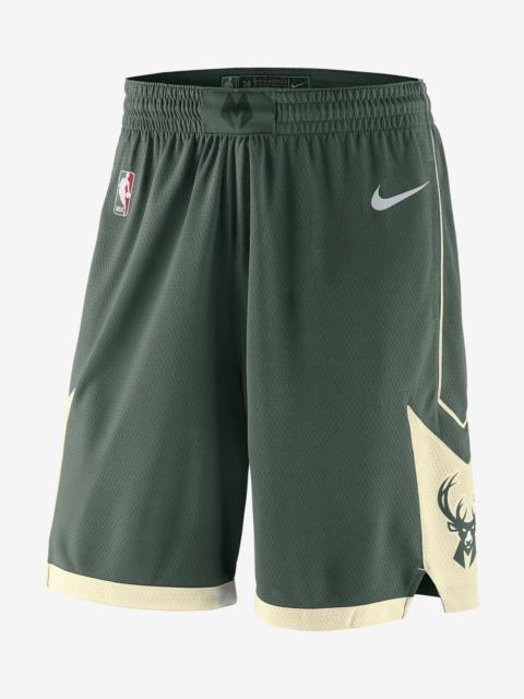Milwaukee Bucks Icon Edition Nike Men's NBA Swingman Shorts