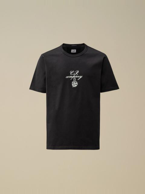 30/2 Mercerized Jersey Twisted Embroidery T-Shirt