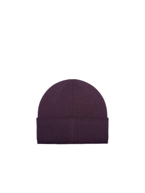 Wool Logo Hat Purple