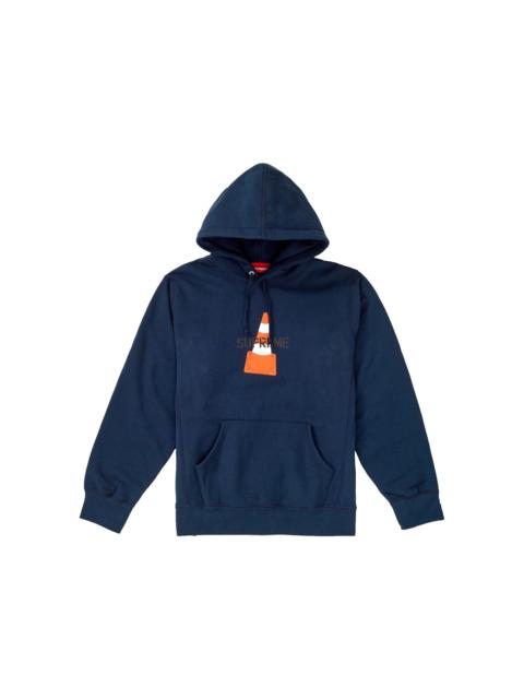 Supreme Cone Hooded Sweatshirt Navy