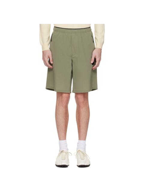 Khaki Matt B Swim Shorts