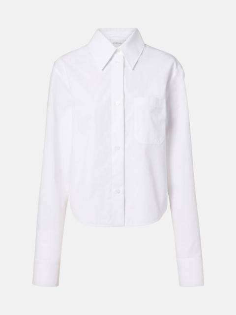 Ceppo cotton-blend poplin shirt
