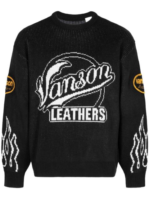 x Vanson Leathers jumper