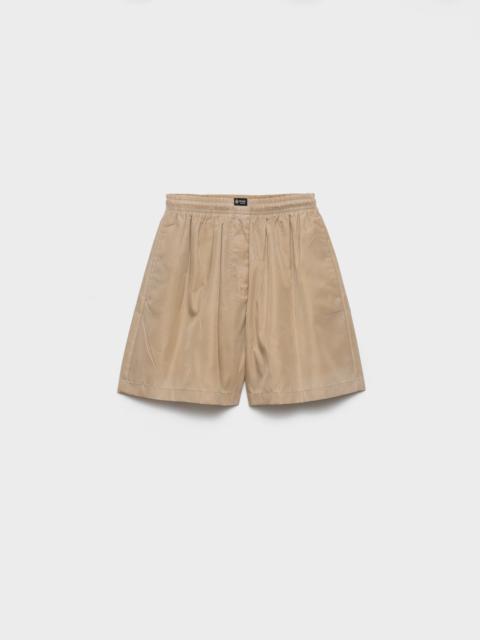 Washed Re-Nylon shorts