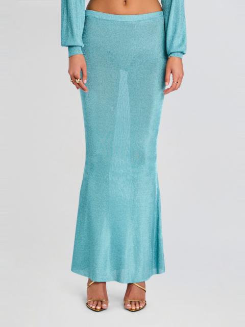 HARMONY METALLIC KNIT SKIRT