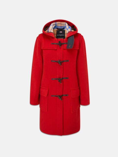 Women's Freda Duffle Coat Red Thomson