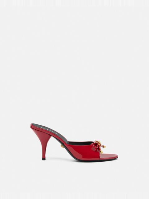 Opera Bow Patent Mules 85 mm