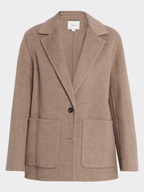 Double-Face Wool & Cashmere Coat