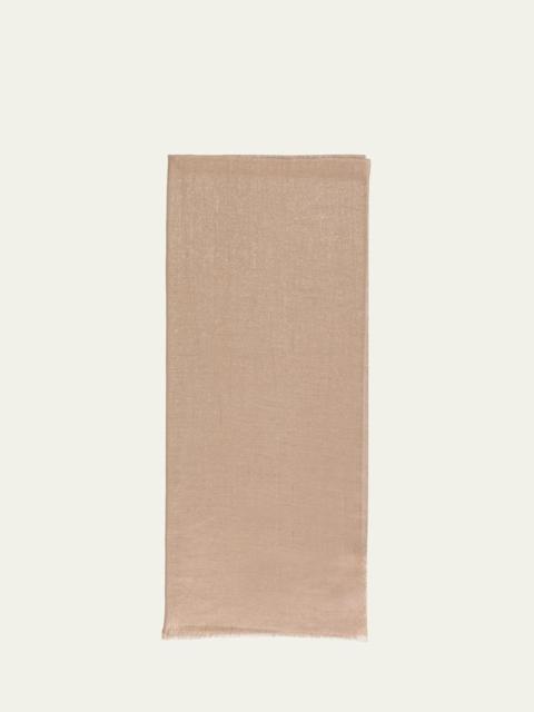 Sparkling Cashmere & Silk Scarf