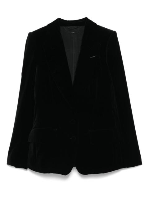 single-breasted blazer