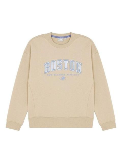 (WMNS) New Balance Pullover 'Beige' 5CC17102-BEI