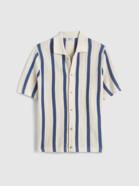 Button-Up Sweater Polo in Everyday Cotton