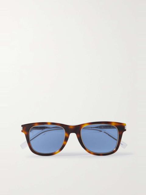 D-frame tortoiseshell acetate sunglasses