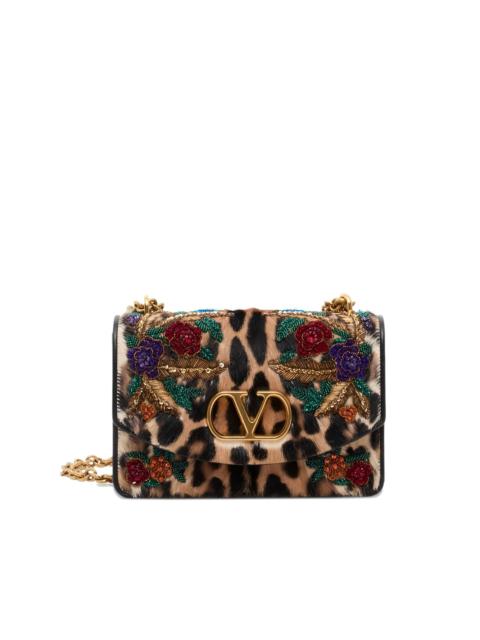 Vain animal-print shoulder bag