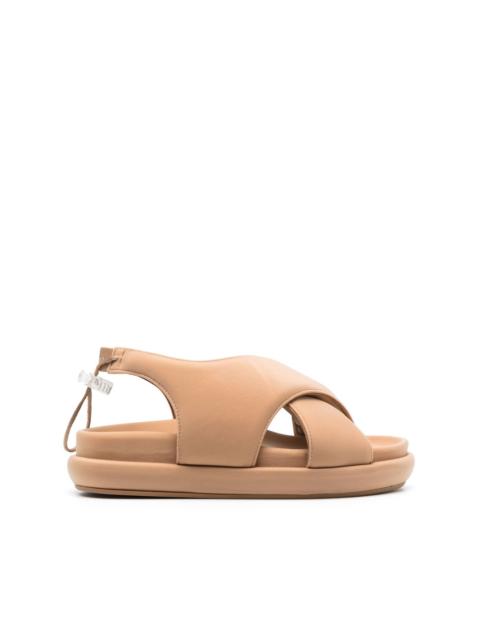 padded-design sandals
